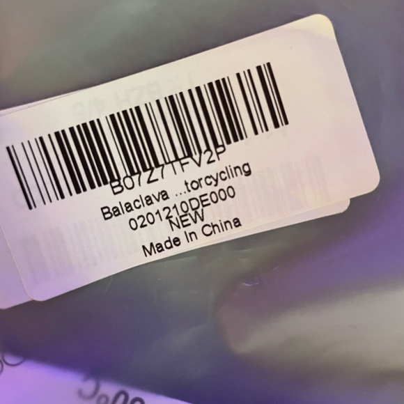 WEST BIKING Winter Fleece Cycling Cap Face Mask Windproof Sports Balaclava Black - Picture 4 of 4